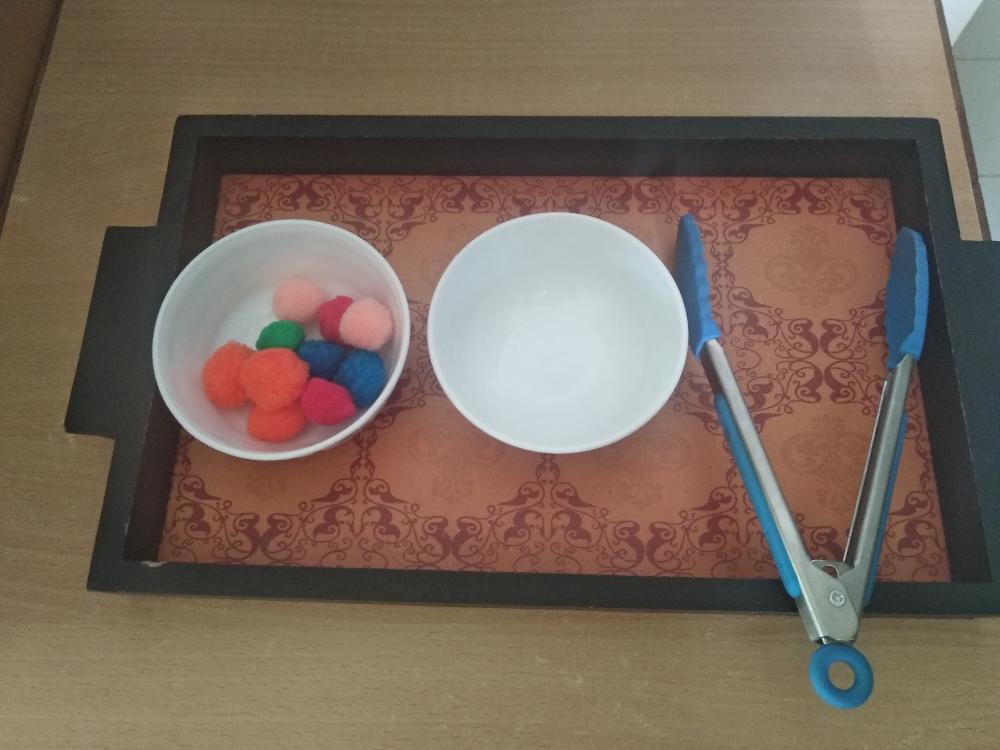 DIY Transferring with Tongs